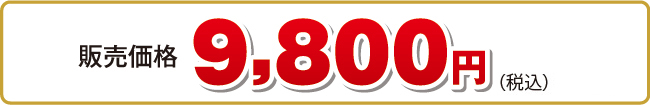 9,800円（税込・送料込）